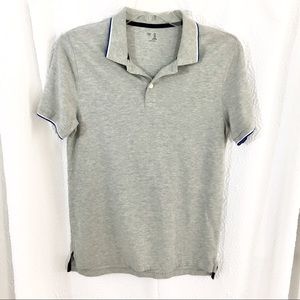 Mens Grey gap polo shirt